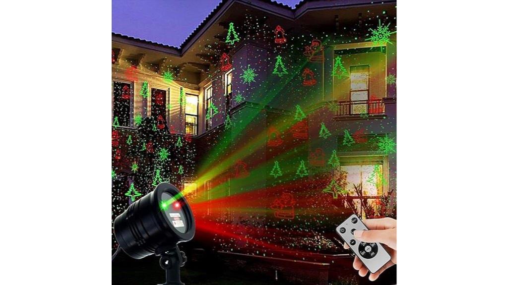 christmas laser light projector