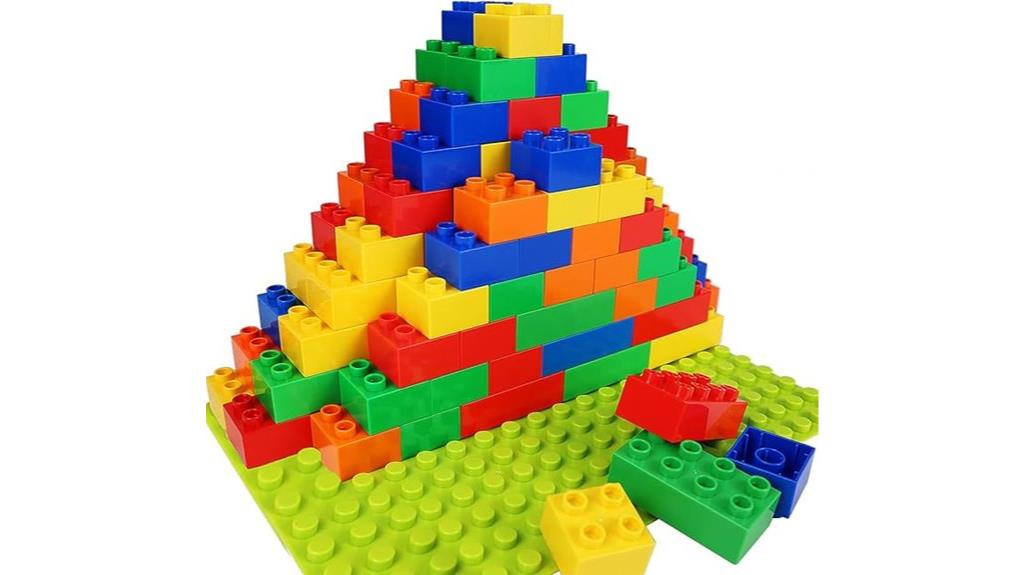 colorful toddler building blocks