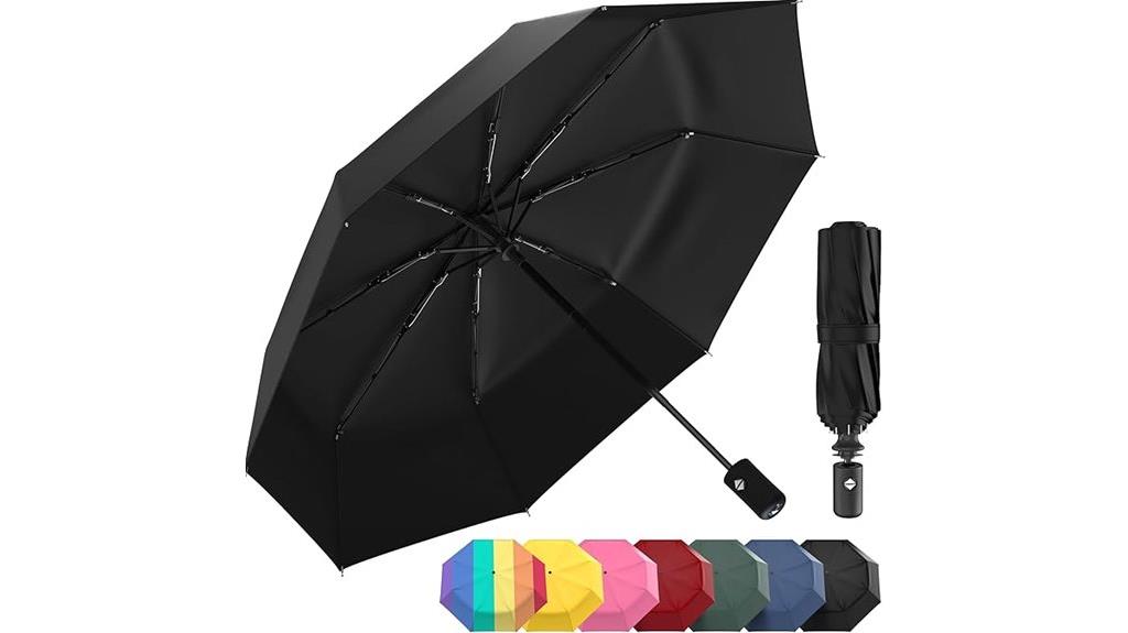compact windproof umbrella