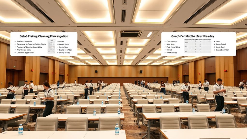 conference logistics and planning