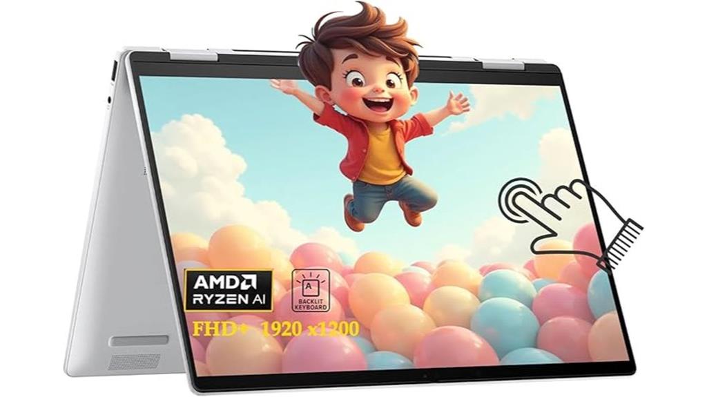 convertible touchscreen laptop with ryzen