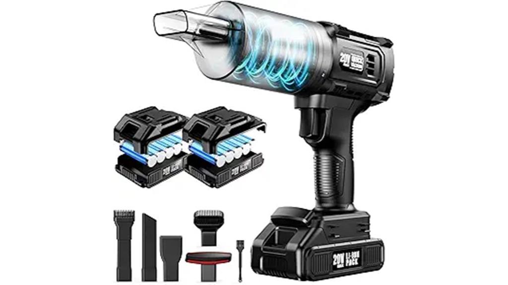cordless vacuum 35 000pa power