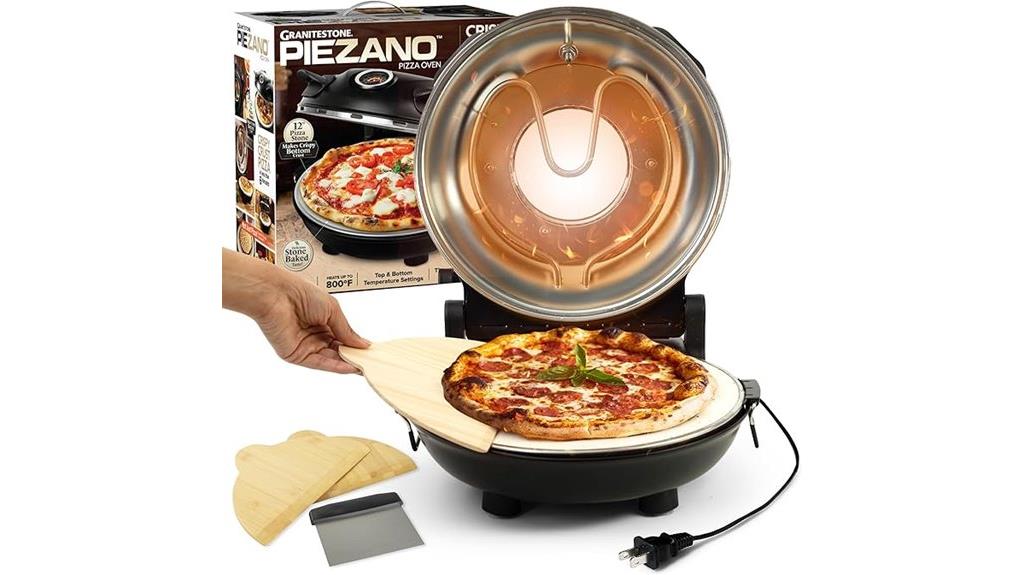 crispy pizza oven granitestone