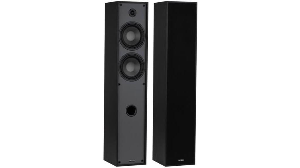 dayton t65 tower speakers
