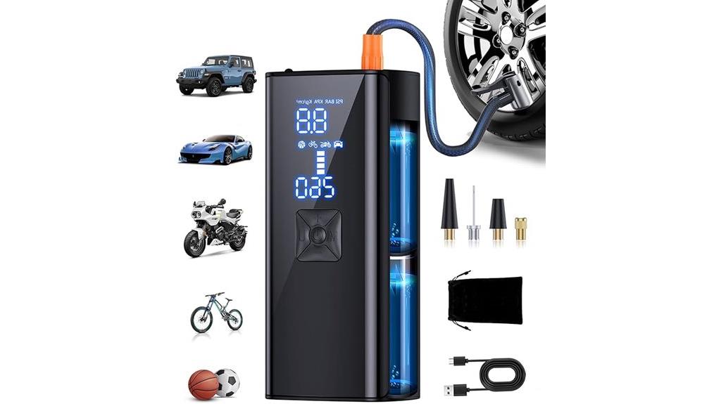 digital tire pressure inflator