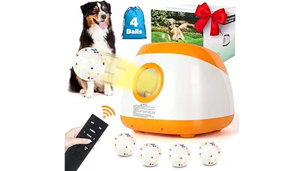 dog ball throwing machine