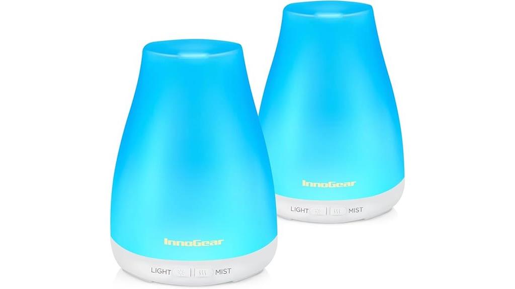 dual essential oil diffusers