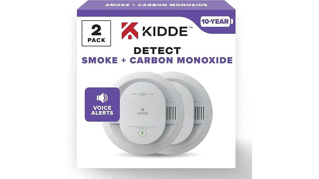 dual pack smoke co detectors