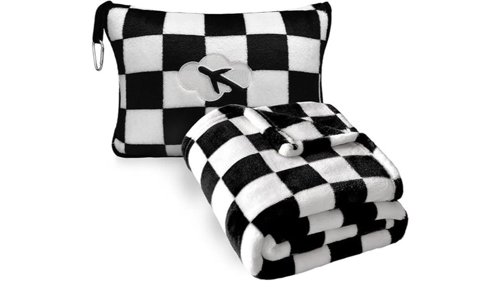 dual purpose travel comfort set