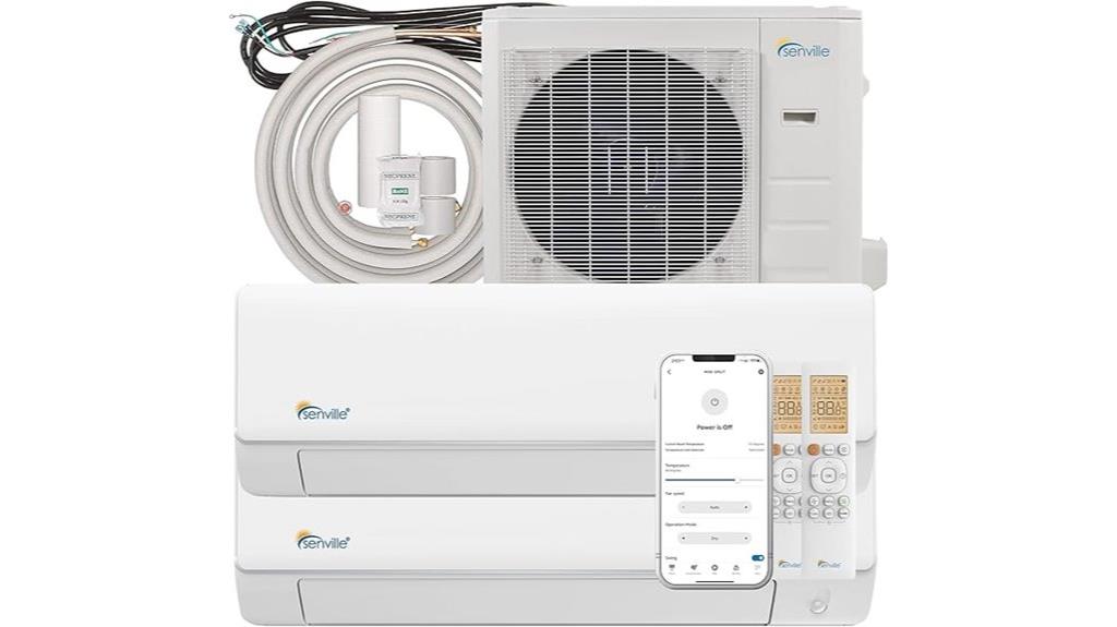 dual zone 28000 btu