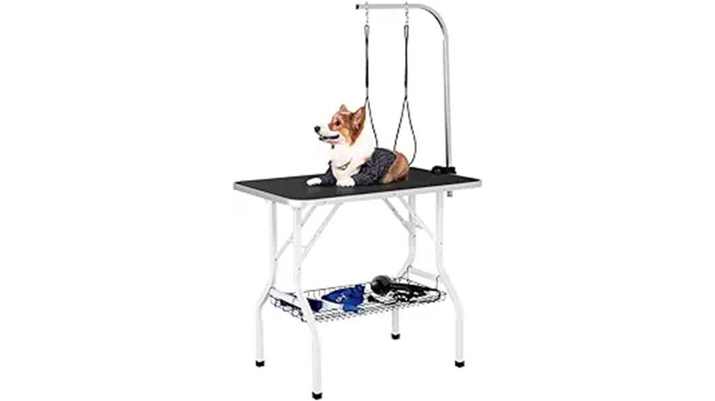 durable dog grooming table