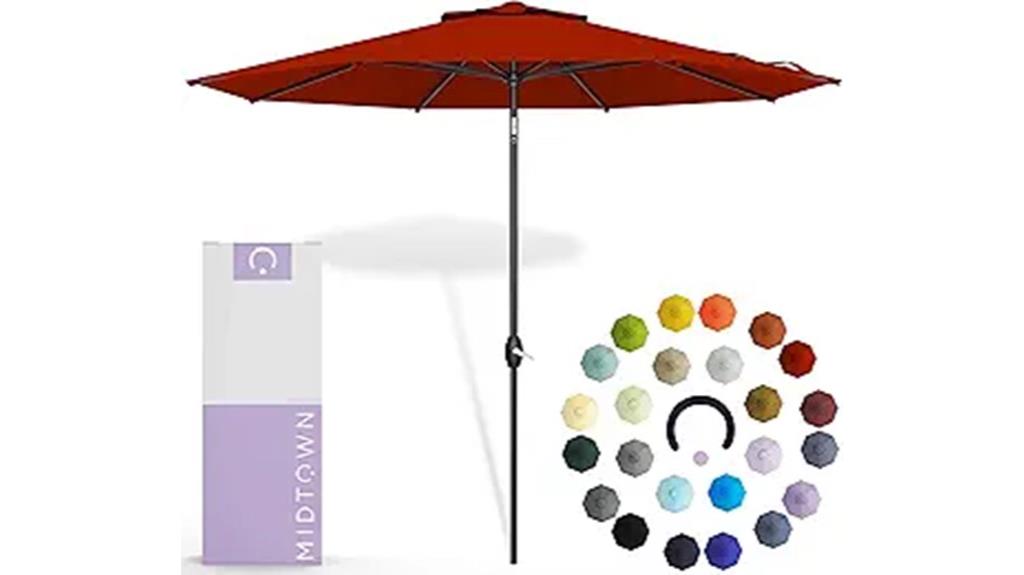durable midtown patio umbrella