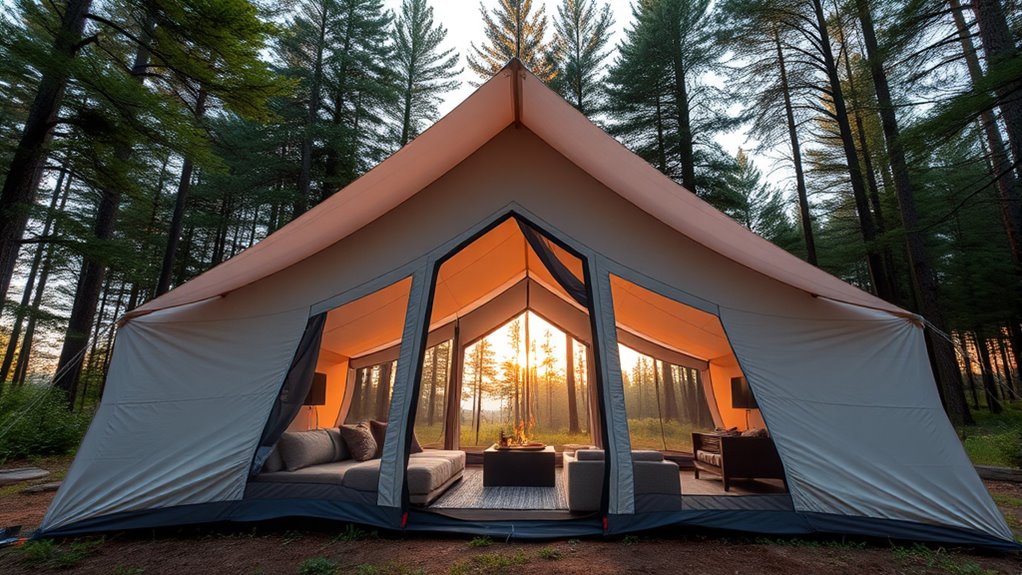 durable weatherproof comfortable camping