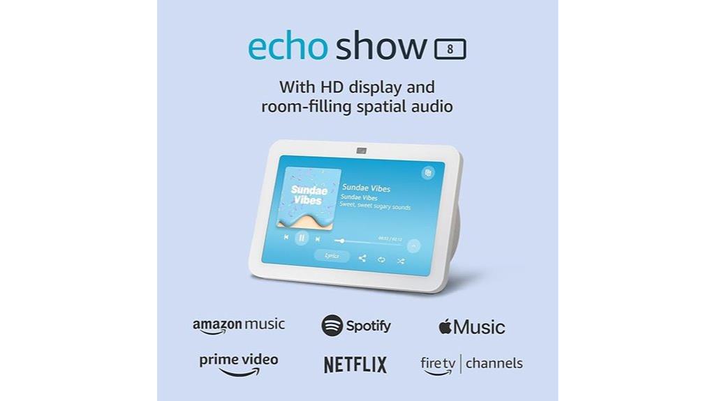 echo show 8 smart hub