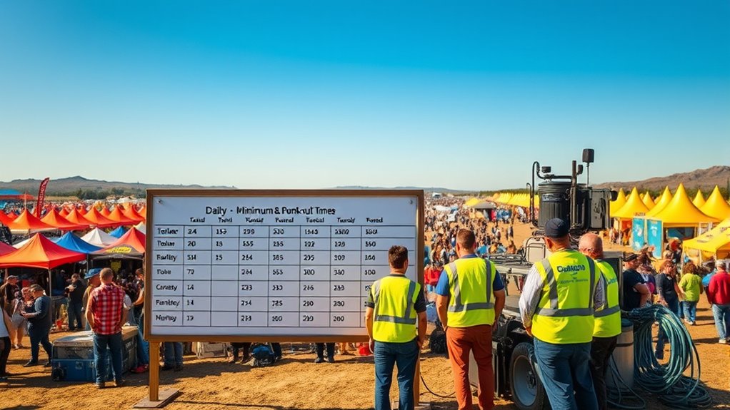 effective multi day event planning