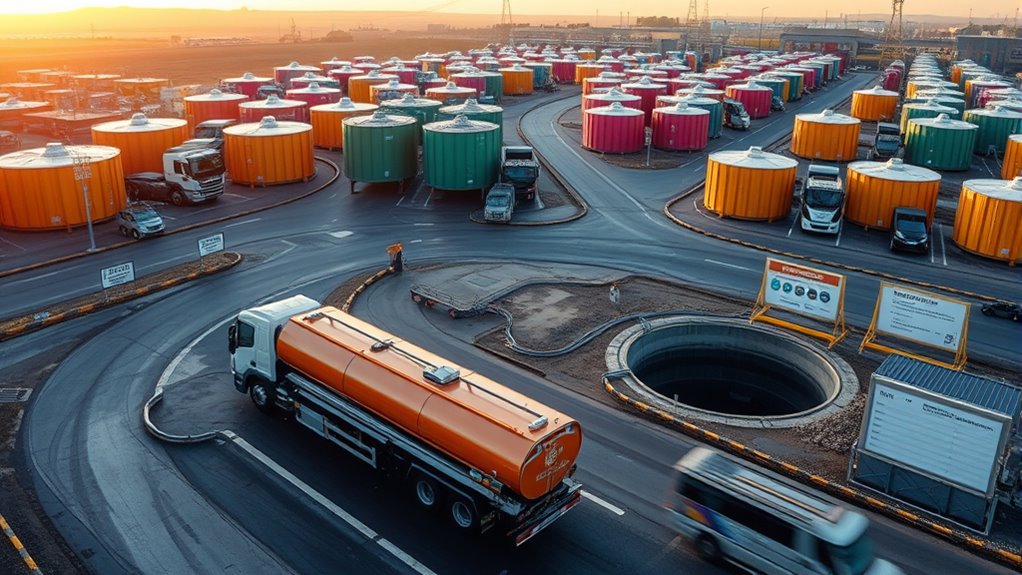 efficient hazardous waste logistics