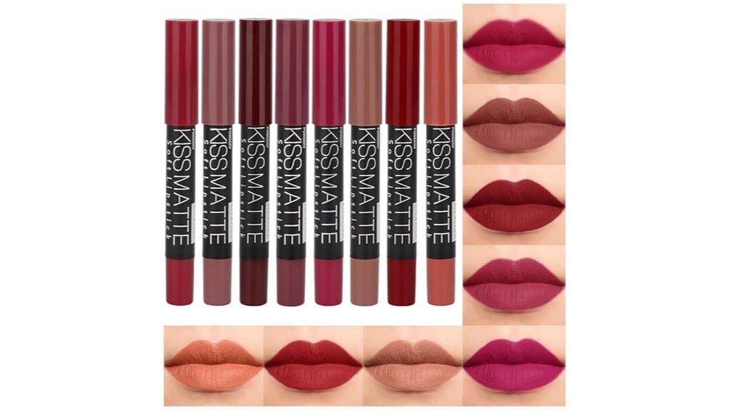 eight piece lipstick set