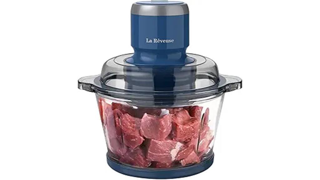 electric food processor capacity