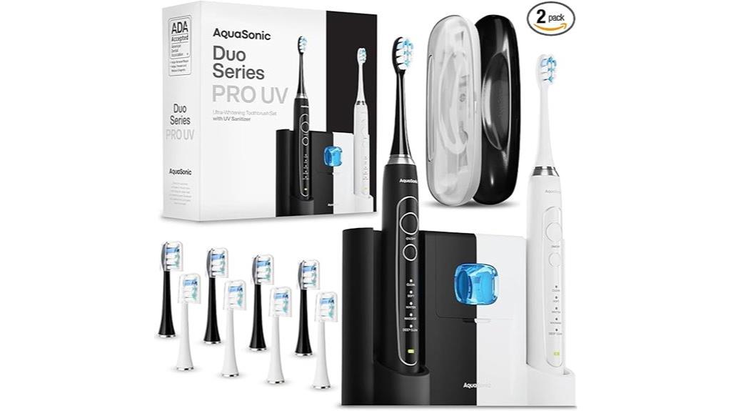 electric toothbrush with sanitizer