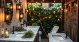 elegant outdoor restroom enhancements