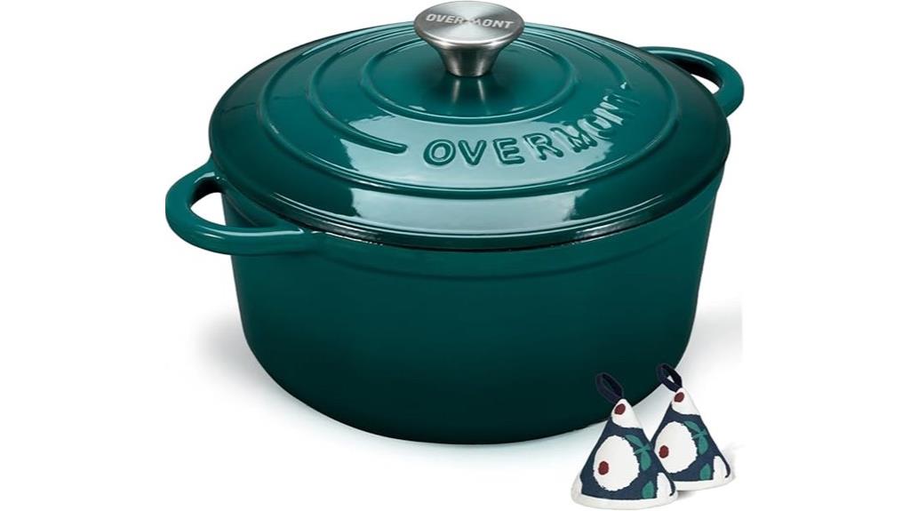enamelled cast iron dutch oven