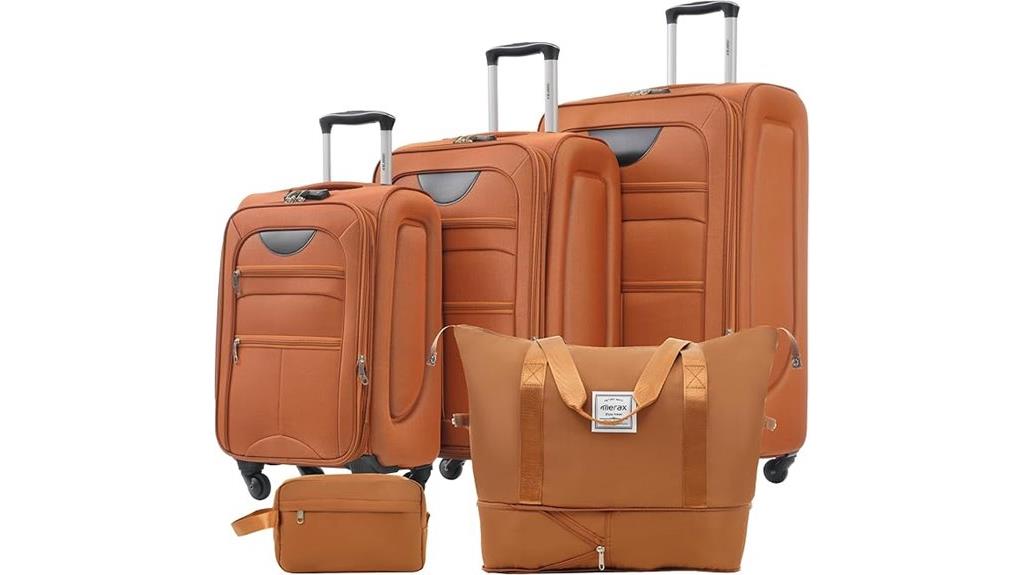 expandable luggage with tsa