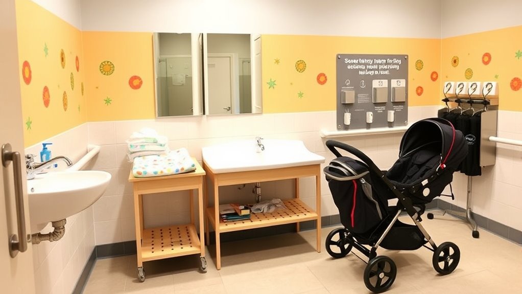 family friendly accessible restroom facilities