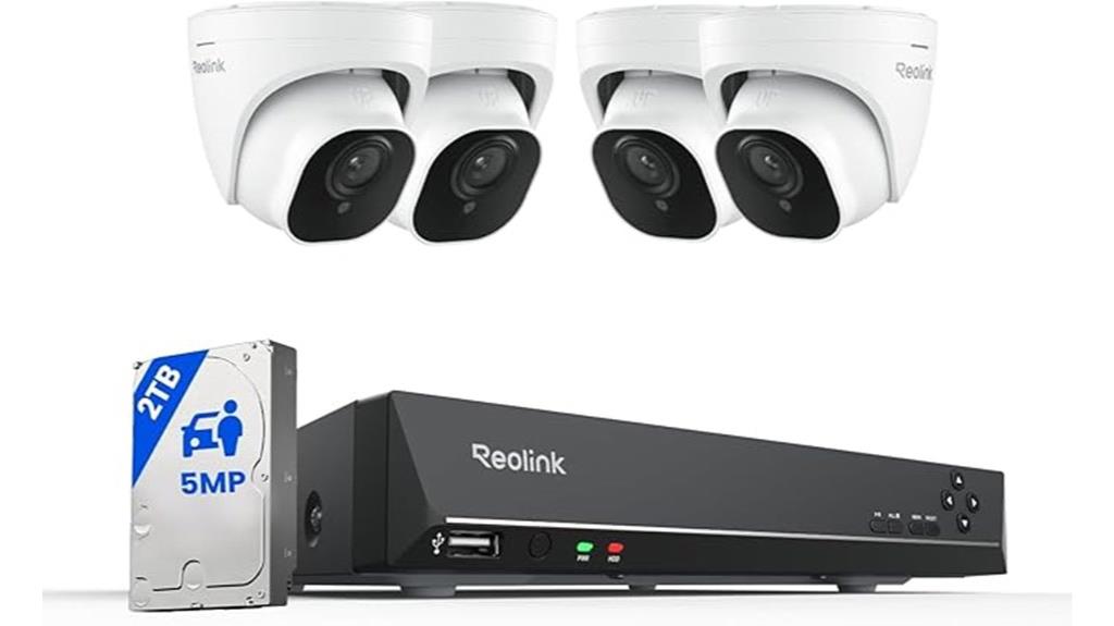 five megapixel poe system