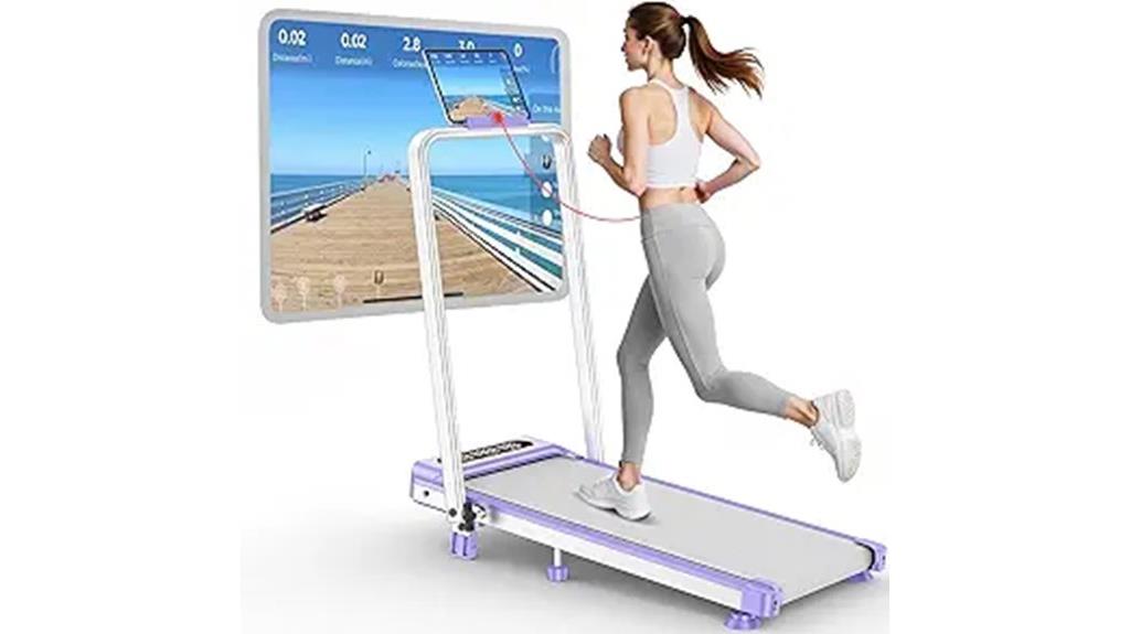 foldable treadmill with incline