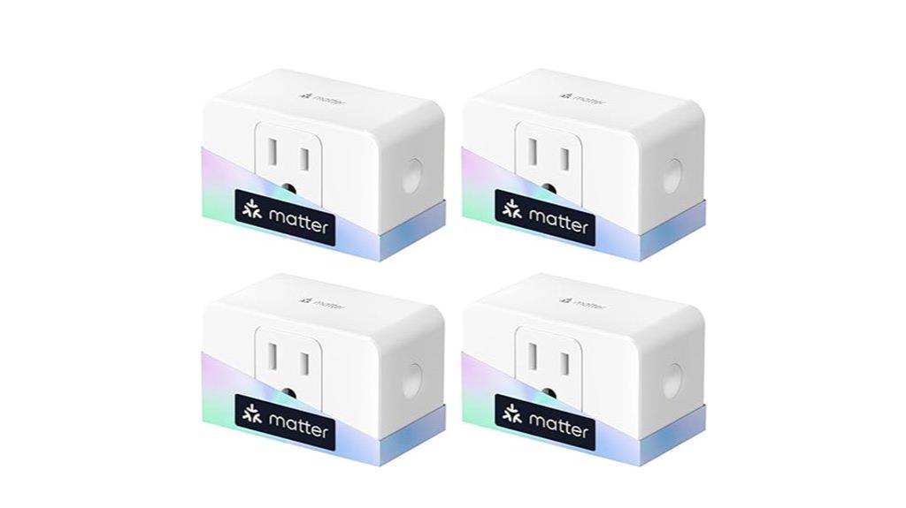 four smart plugs pack