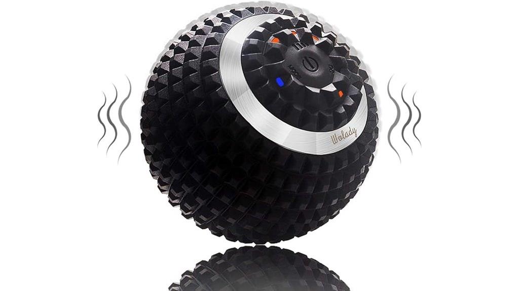 four speed vibrating massage ball