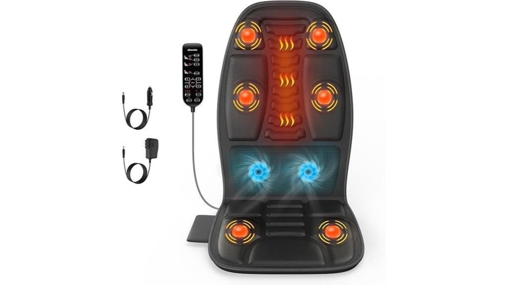 heated and cooled massage