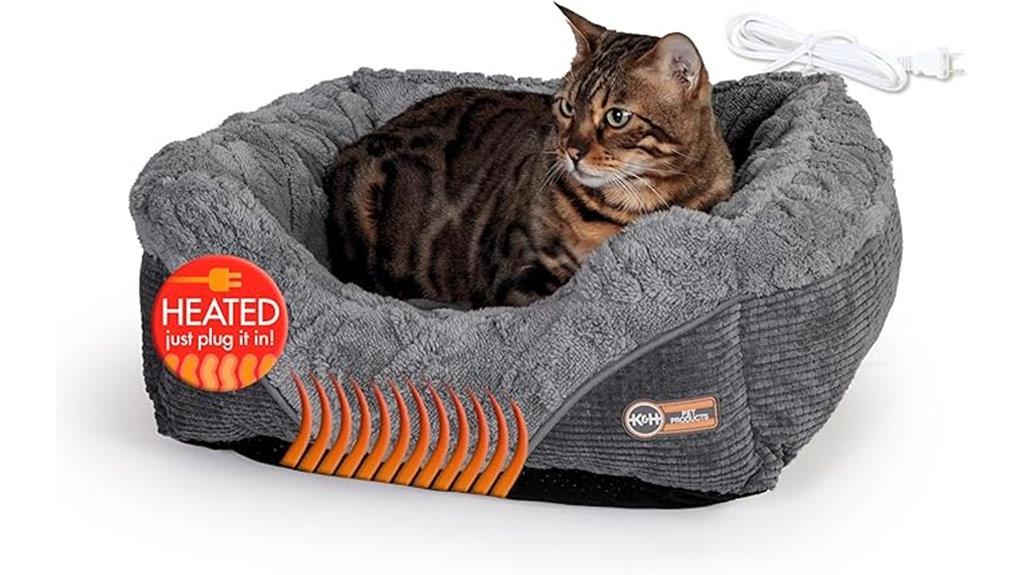 heated pet bed
