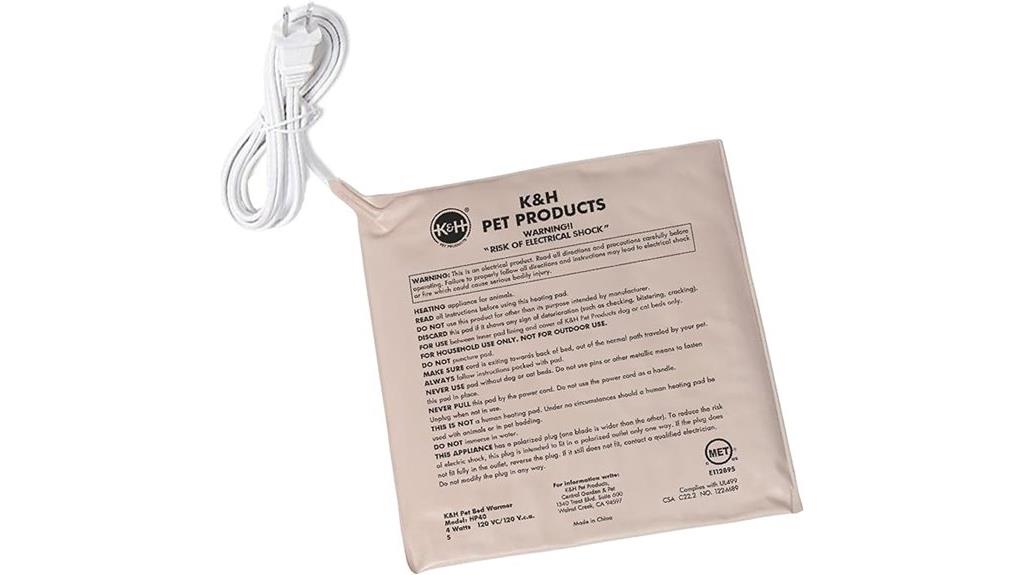 heated waterproof pet bed