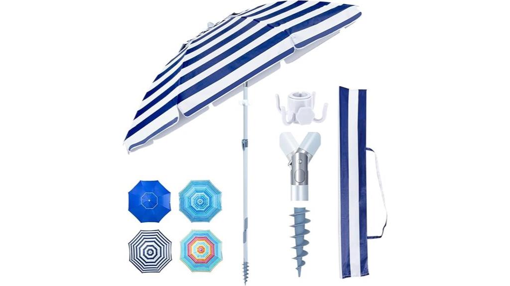 heavy duty beach umbrella