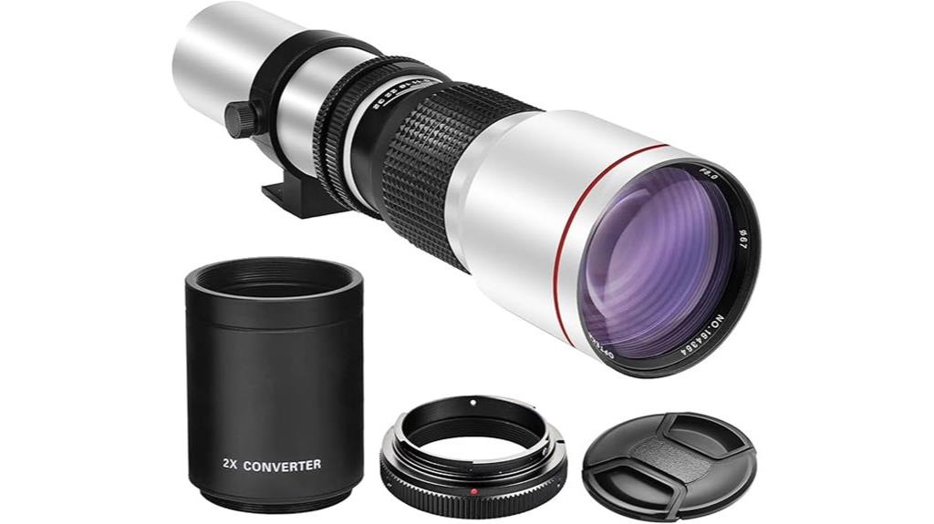 heavy duty telephoto lens