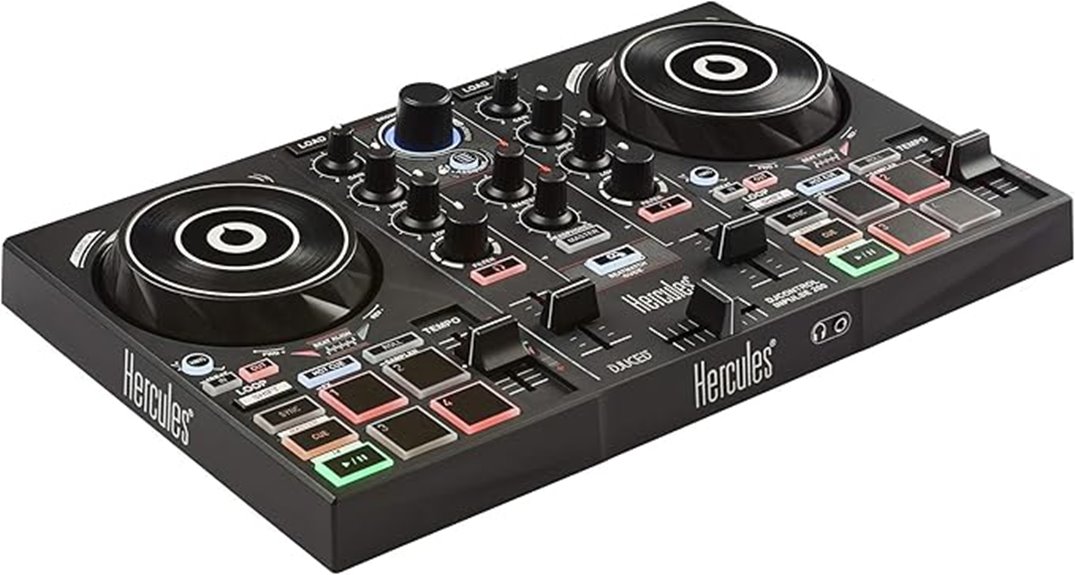 hercules dj controller inpulse