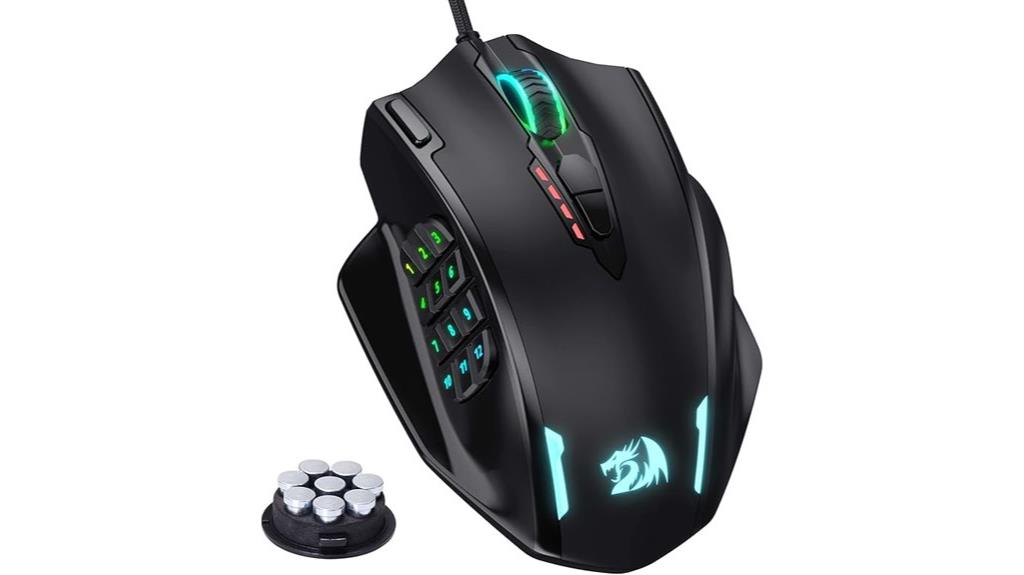 high button rgb gaming mouse