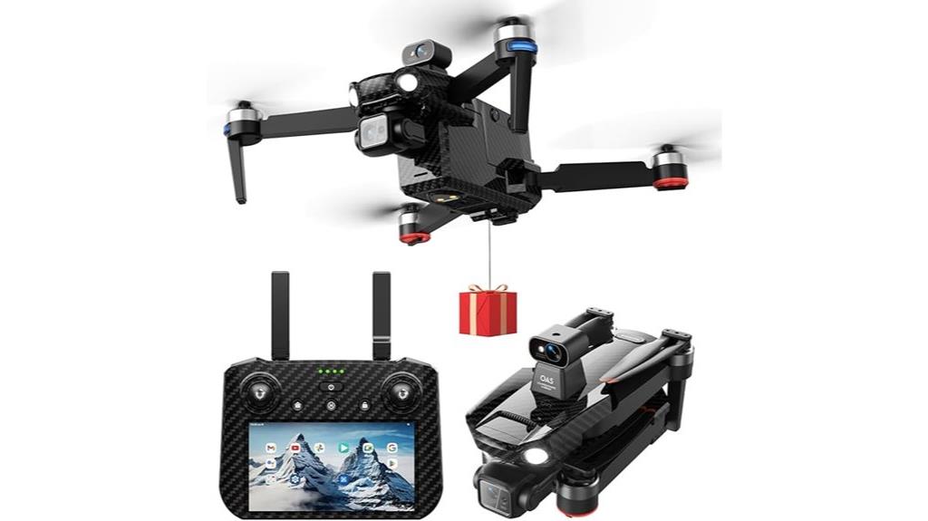 high resolution drone with gimbal