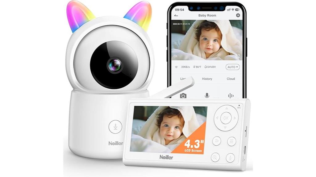 high resolution wifi baby monitor