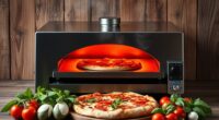 high temperature pizza oven options