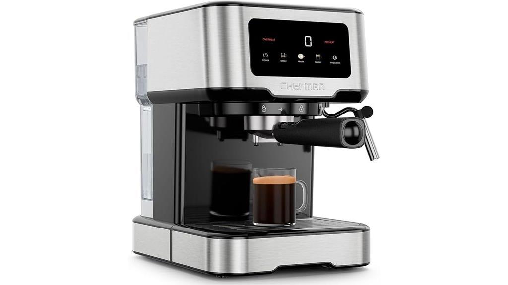 home espresso brewing equipment