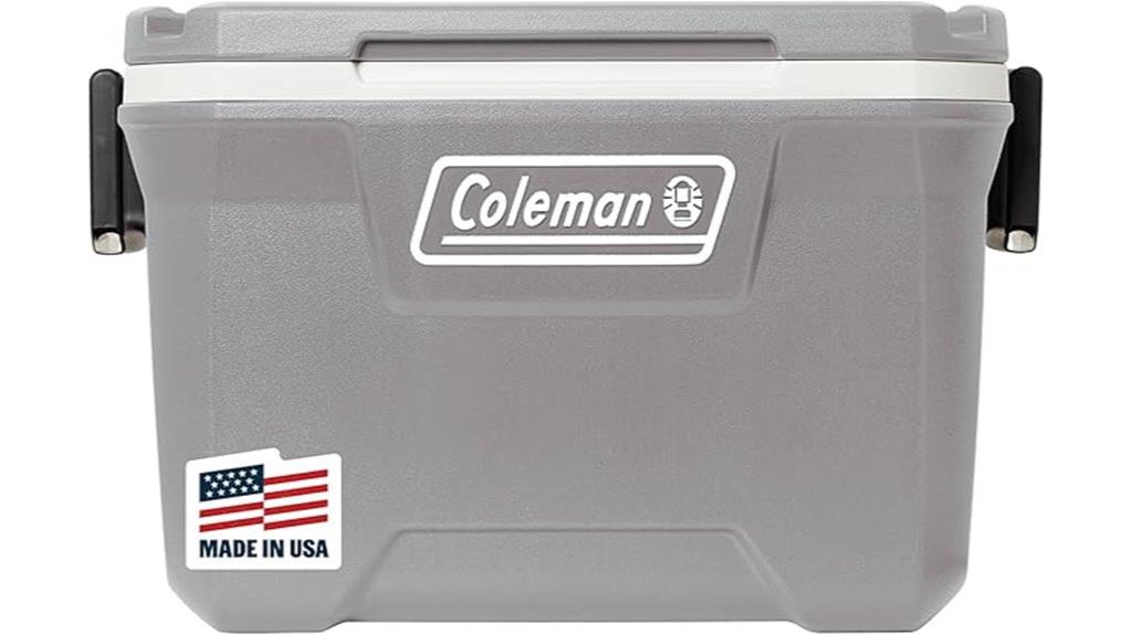 insulated leak resistant portable cooler