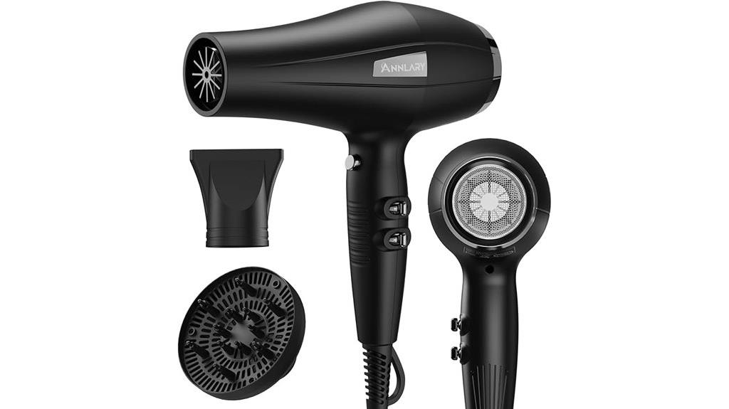 ionic diffuser hair dryer