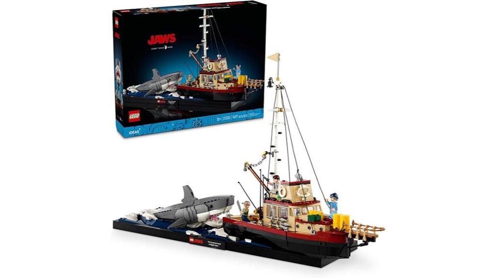 jaws lego diorama kit