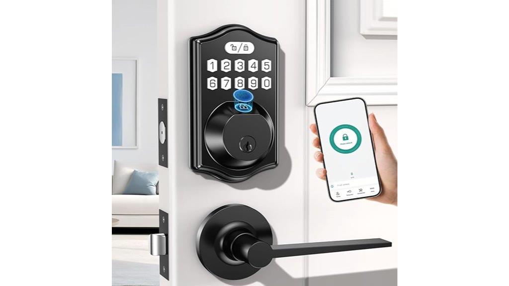 keyless handle lock control