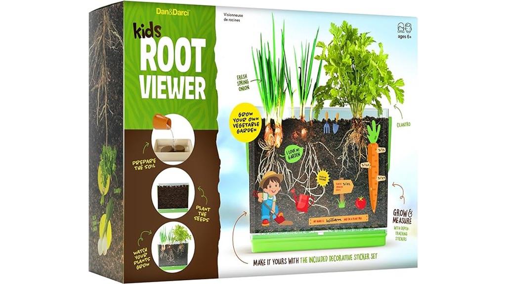 kids plant grow kit