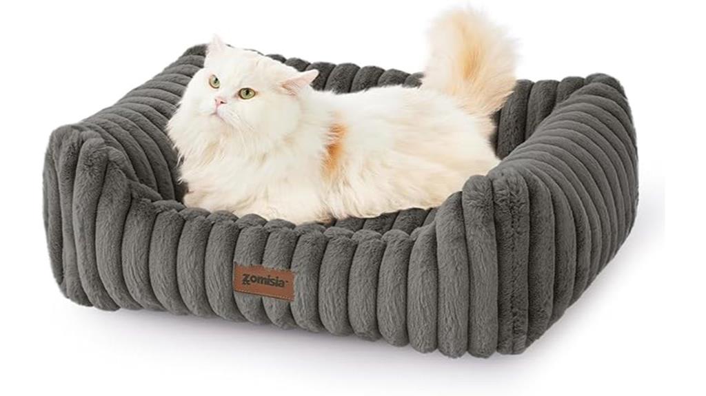 large grey orthopedic bed