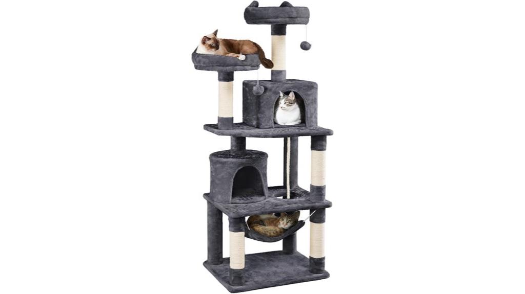 large multi level cat tower