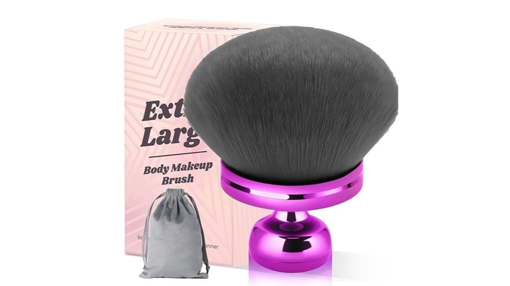 large self tanning body brush